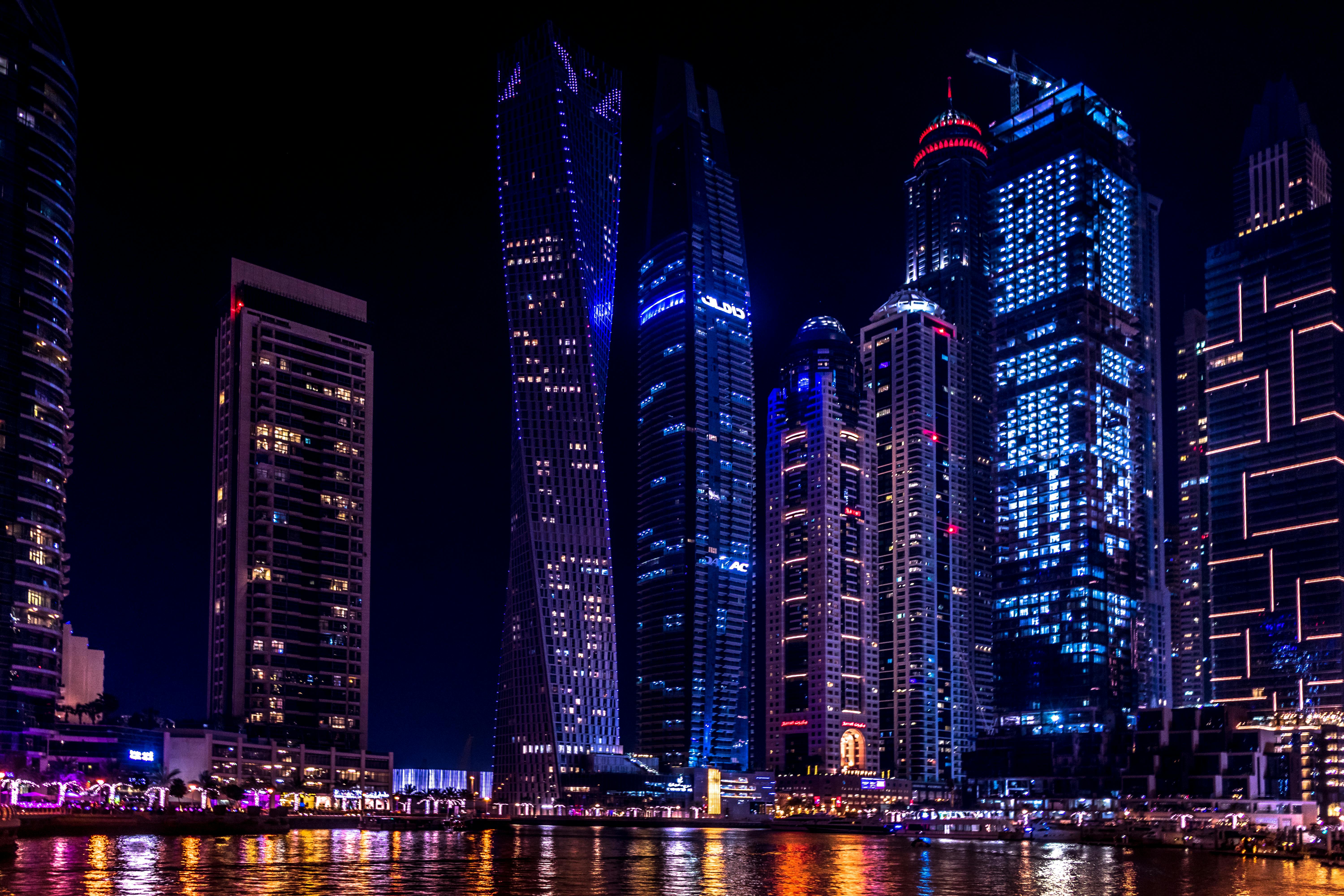 Modern city skyline